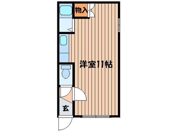 マイル－ムＹＭの物件間取画像